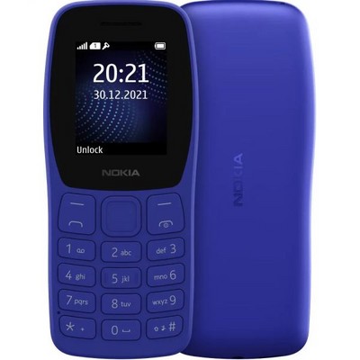 Nokia 105 SS TA-1423 Blue - фото 88105