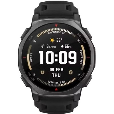 Amazfit T-Rex 3 Pro 44mm Tactical Black - фото 88572