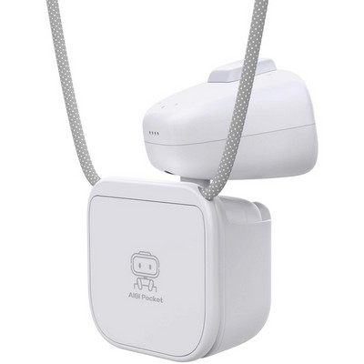 Умный робот Aibi Pocket Pet Wearable Robot с ChatGPT White - фото 88969