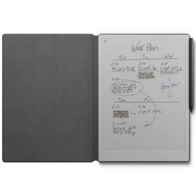 reMarkable Paper Pro Book Folio Leather Black - фото 89465