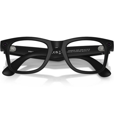 Ray-Ban Wayfarer (Gen 2) RW4012 Matte Black/ Clear lenses Size M (50mm) - фото 90794