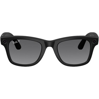 Ray-Ban Wayfarer (Gen 2) RW4012 Matte Black/ Polar Gradient Graphite lenses Size L (53mm) - фото 90801