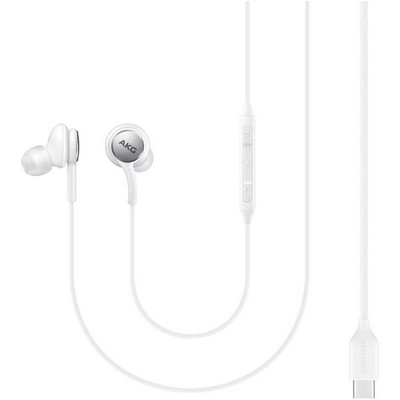 Samsung AKG Type-C Earphones White - фото 91282
