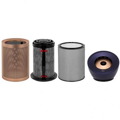Dyson BP04 Purifier Big+Quiet Formaldehyde Prussian Blue/Gold - фото 93851