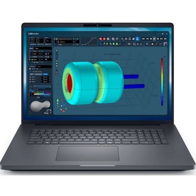 Dell Pro Max 18 Plus (Intel Core Ultra 7 265HX 2600MHz/32Gb/2048Gb SSD/18.0/2560х1600/120Hz/Nvidia RTX PRO 2000 8Gb) Серый - фото 96984