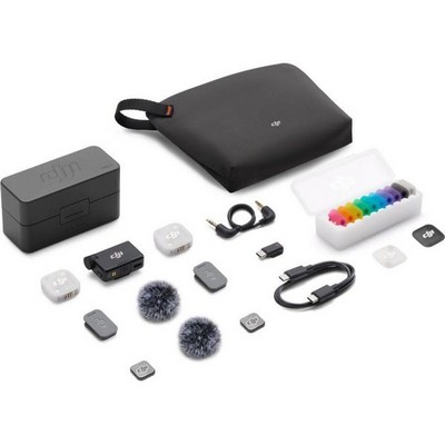 DJI Mic Mini 2 (2TX + 1RX + Charging Case) - фото 95663