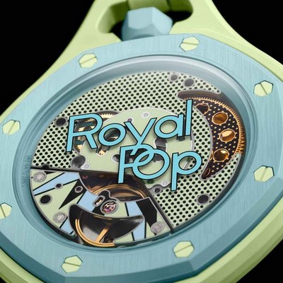 Audemars Piguet x Swatch Royal Pop Blaue Acht - фото 96246