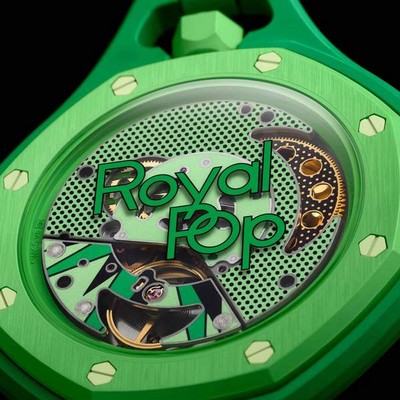 Audemars Piguet x Swatch Royal Pop Green Eight - фото 96251