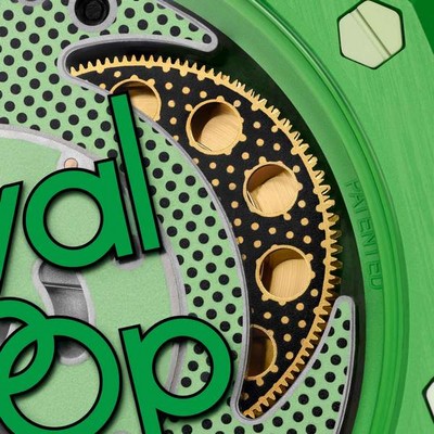Audemars Piguet x Swatch Royal Pop Green Eight - фото 96253