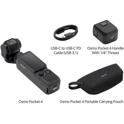 DJI Osmo Pocket 4 Essential Combo - фото 96531