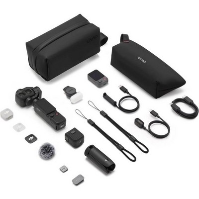 DJI Osmo Pocket 4P Vlog Combo Black - фото 96854