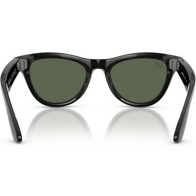 Ray-Ban Skyler (Gen2) RW4014 Shiny Black/G15 Green lenses Size M (52mm) - фото 96918