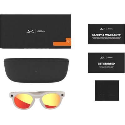 Oakley Meta HSTN 0W8002 Warm Grey/Prizm Ruby (145-51) - фото 96961