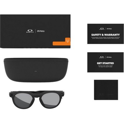 Oakley Meta HSTN 0W8002 Black/Prizm Black Polarized (145-51) - фото 96966