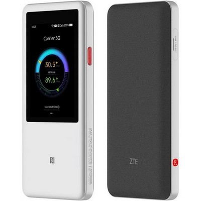 Портативный роутер ZTE U60 Pro MU5250 5G Titanium Silver - фото 97162