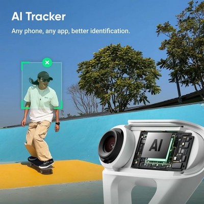 Стабилизатор Insta360 Flow 2 AI Tracker Bundle Arctic White - фото 97524