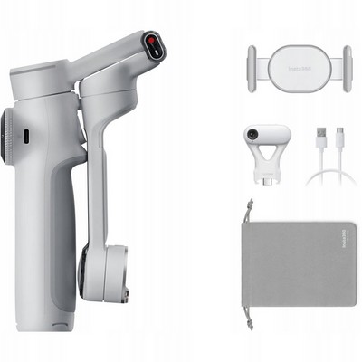 Стабилизатор Insta360 Flow 2 AI Tracker Bundle Stone Gray - фото 97522