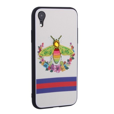 Накладка силиконовая TOTU Crazy Bee Series -021 для iPhone XR (6.1") Пчела Red - фото 30766