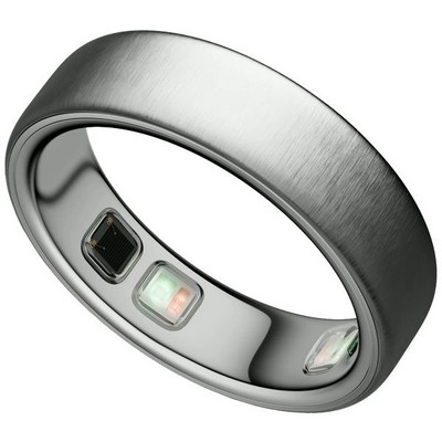 Oura Ring 5 Size 11 Brushed Silver - фото 97578