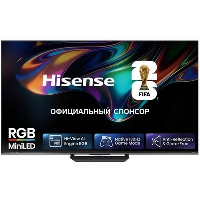 Hisense 55UR8S (2026) 55" 4K UHD RGB-Mini LED Smart TV - фото 99072