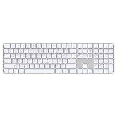 Беспроводная клавиатура Apple Magic Keyboard with Numeric Keypad US White MQ052/MXCJ3 - фото 99397