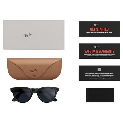 Ray-Ban Headliner (Gen2) RW4013 Shiny Black/ Transitions Sapphire lenses Size M - фото 100317