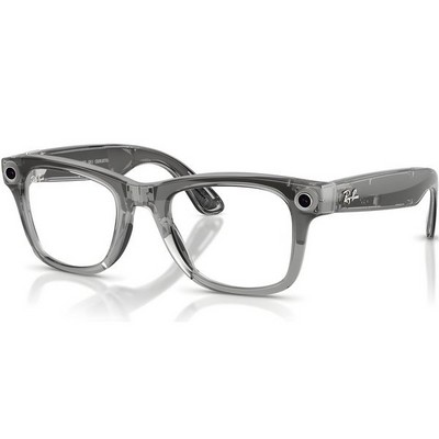 Ray-Ban Wayfarer (Gen 2) RW4012 Shiny Transparent Gray/ Transitions Sapphire lenses Size M (50mm) - фото 100346
