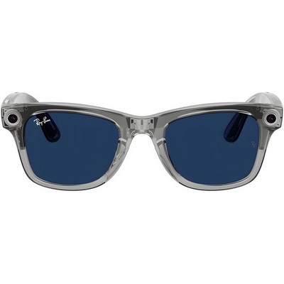 Ray-Ban Wayfarer (Gen 2) RW4012 Shiny Transparent Gray/ Transitions Sapphire lenses Size M (50mm) - фото 100351