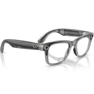 Ray-Ban Wayfarer (Gen 2) RW4012 Shiny Transparent Gray/ Transitions Sapphire lenses Size M (50mm) - фото 100352