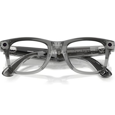 Ray-Ban Wayfarer (Gen 2) RW4012 Shiny Transparent Gray/ Transitions Sapphire lenses Size M (50mm) - фото 100354