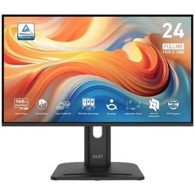 MSI PRO MP245PHG E14 23.8" Black 1ms HDMI, DisplayPort, USB Type-C - фото 100838