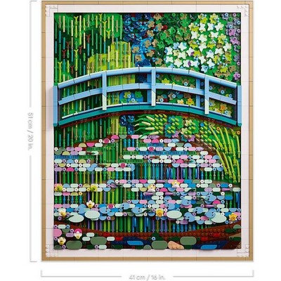 LEGO Art Claude Monet Bridge over a Pond (31220) - фото 102538