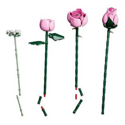 LEGO Botanical Bouquet of Pink Roses (10374) - фото 102573