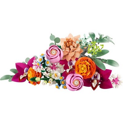 LEGO Botanical Pretty Pink Flower Bouquet (10342) - фото 102605