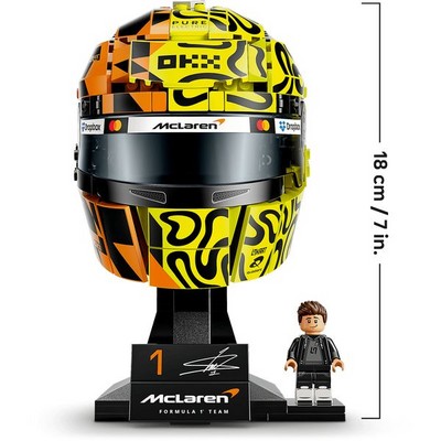 LEGO Formula 1 Lando Norris Helmet (43023) - фото 102844