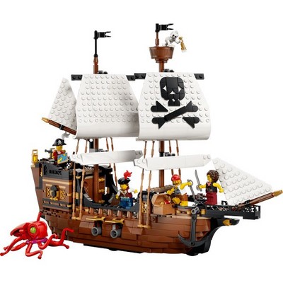 LEGO Creator Iconic Pirate Ship (31387) - фото 102678