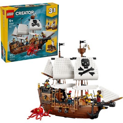 LEGO Creator Iconic Pirate Ship (31387) - фото 102679