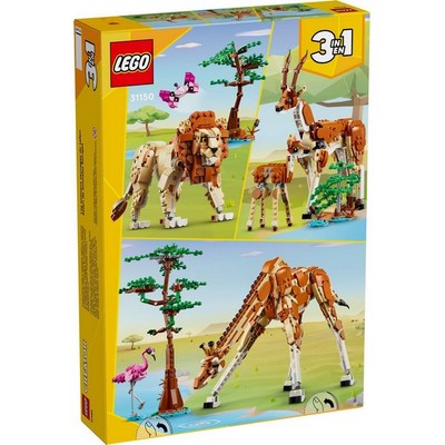 LEGO Creator Wild Safari Animals (31150) - фото 102722