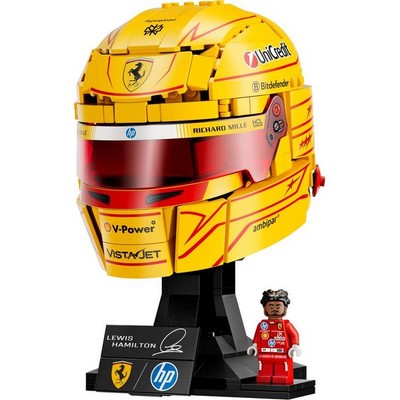 LEGO Formula 1 Ferrari Hamilton Helmet (43022) - фото 102826
