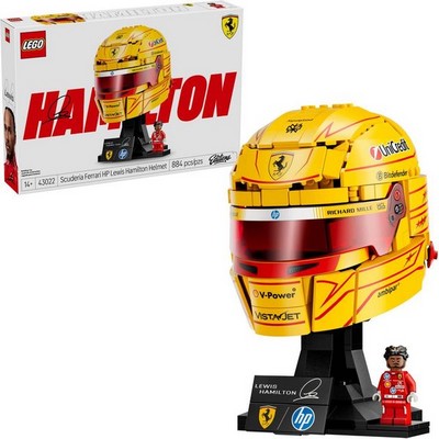 LEGO Formula 1 Ferrari Hamilton Helmet (43022) - фото 102827