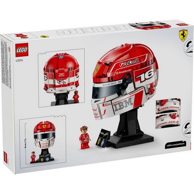 LEGO Formula 1 Ferrari Leclerc Helmet (43014) - фото 102835