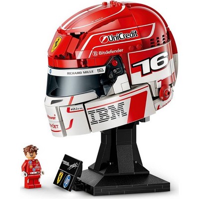 LEGO Formula 1 Ferrari Leclerc Helmet (43014) - фото 102837