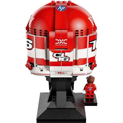 LEGO Formula 1 Ferrari Leclerc Helmet (43014) - фото 102838