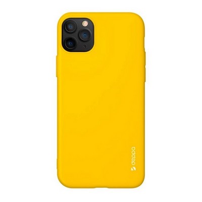 Чехол-накладка силикон Deppa Gel Color Case D-87251 для iPhone 11 Pro Max (6.5") 1.0мм Желтый - фото 104620