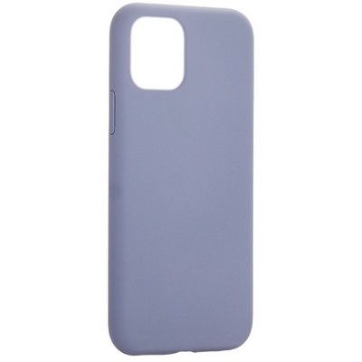 Чехол-накладка силиконовая KZDOO iCoat Liquid Silicone для iPhone 11 Pro (5.8") Серо-лавандовый - фото 104621
