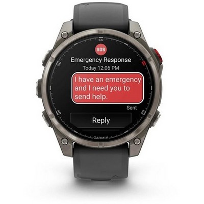 Garmin Fenix 8 Pro 47mm Amoled Sapphire Titanium Graphite 010-03198-11 - фото 104266