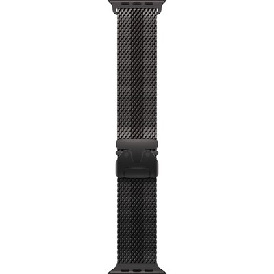 Apple Watch Ultra 4 49mm GPS + Cellular Black Titanium Case with Black Titanium Milanese Loop S/M/L - фото 105339