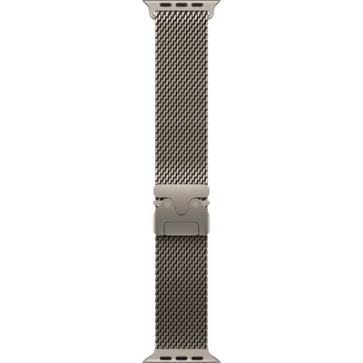 Apple Watch Ultra 4 49mm GPS + Cellular Natural Titanium Case with Natural Titanium Milanese Loop S/M/L - фото 105377