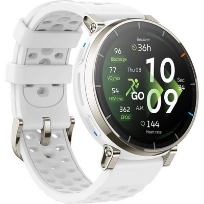 Amazfit Active 3 Premium (A2559) Aero White - фото 105658