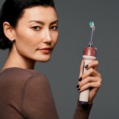 Dyson CameraJet Electric Toothbrush with Flosser Ceramic Pink - фото 105892